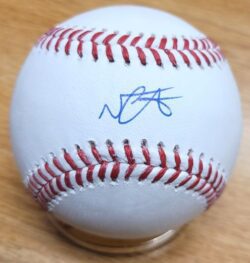 Autographed NESTER CORTES Official Rawlings Major League Baseball Beckett Hologram