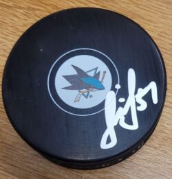 Autographed RADIM SIMEK San Jose Sharks Hockey Puck
