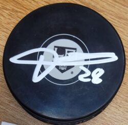 Autographed JARET ANDERSON-DOLAN Los Angeles Kings Hockey Puck