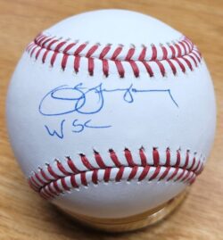 Autographed JIM LEYLAND "WSC" Official Major League Baseball
