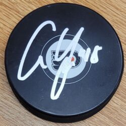 AUTOGRAPHED CAM YORK Philadelphia Flyers Hockey Puck