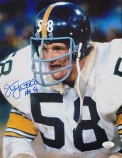 Autographed Jack Lambert Pittsburgh Steelers 11x14 Photo JSA