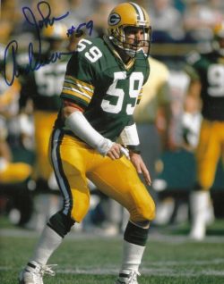 Autographed JOHN ANDERSON 8x10 Green Bay Packers Photo