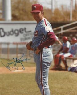 AUTOGRAPHED JERRY KOOSMAN 8X10 Philadelphia Phillies Photo