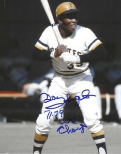 Autographed MANNY SANGUILLEN 8X10 Pittsburgh Pirates Photo