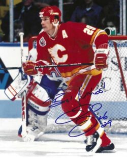 Autographed JOEL OTTO 8X10 Calgary Flames Photo