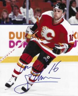 Autographed CORY STILLMAN 8X10 Calgary Flames Photo