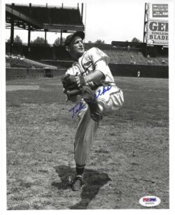 AUTOGRAPHED TED WILKS 8X10 St. Louis Cardinals photo PSA/DNA Hologram