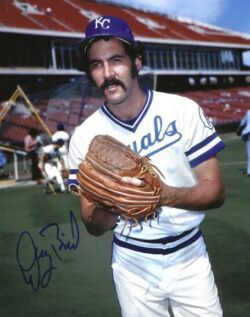 AUTOGRAPHED DOUG BIRD 8X10 Kansas City Royals Photo