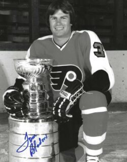 Autographed TOM BLADON 8X10 Philadelphia Flyers Photo