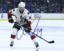 Autographed DERICK BRASSARD 8X10 Ottawa Senators photo