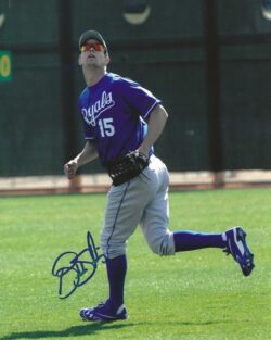 AUTOGRAPHED BUBBA STARLING 8x10 Kansas City Royals Photo