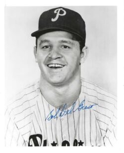 AUTOGRAPHED BOB DEL GRECO 8X10 Philadelphia Phillies Photo