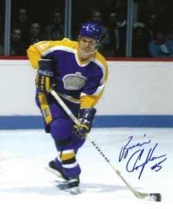 Autographed BRIAN ENGBLOM 8X10 Los Angeles Kings Photo