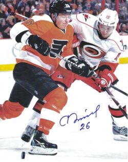 Autographed RUSLAN FEDOTENKO 8x10 Philadelphia Flyers Photo