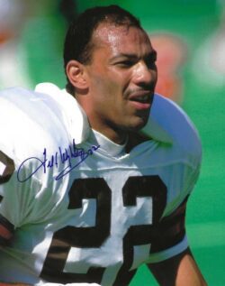 Autographed FELIX WRIGHT 8X10 Cleveland Browns Photo