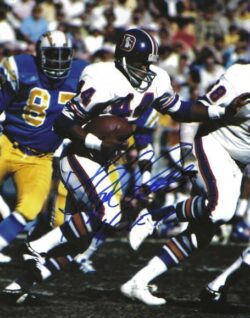 Autographed FLOYD LITTLE HOF 8X10 Denver Broncos Photo