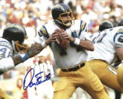 Autographed DAN FOUTS San Diego Chargers 8x10 Photo