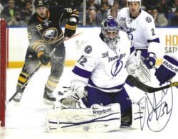 Autographed MATHIEU GARON 8X10 Tampa Bay Lightning Photo