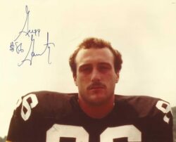 Autographed GREGG GARRITY 8X10 Pittsburgh Steelers Photo