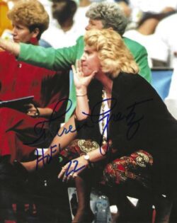 Autographed THERESA GRENTZ 8X10 HOF photo