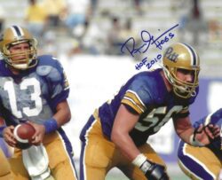 AUTOGRAPHED RUSS GRIMM "HOF 2010"  8X10 Pitt Panthers Photo
