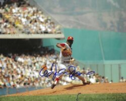 AUTOGRAPHED AL JACKSON 8x10 St. Louis Cardinals photo