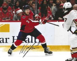 Autographed NICK JENSEN 8X10 Washington Capitals Photo