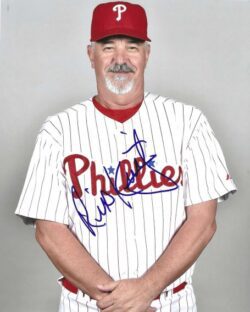 AUTOGRAPHED RICK KRANITZ 8X10 Philadelphia Phillies Photo
