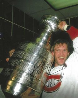 Autographed KIRK MULLER 8X10 Montreal Canadiens Photo