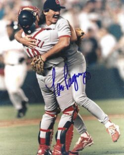 AUTOGRAPHED TOM PAGNOZZI 8X10 St. Louis Cardinals photo