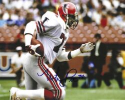 Autographed MIKE PITTS 8X10 Atlanta Falcons photo