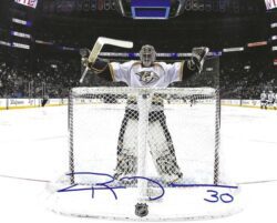 Autographed CHRIS MASON 8X10 Nashville Predators photo