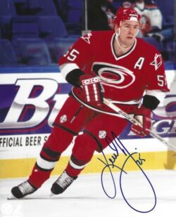 AUTOGRAPHED KEITH PRIMEAU 8X10 Carolina Hurricanes photo