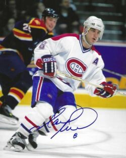 Autographed MARK RECCHI 8X10 Montreal Canadiens Photo