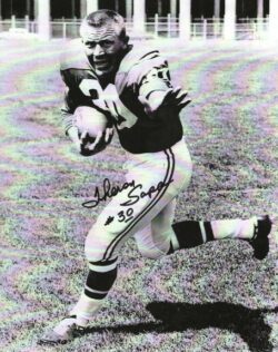 Autographed THERON SAPP 8X10 Philadelphia Eagles Photo