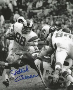 AUTOGRAPHED PATRICK PAT CURRAN 8x10 Los Angeles Rams Photo