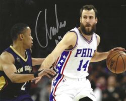 AUTOGRAPHED SERGIO RODRIGUEZ 8x10 Philadelphia 76'ers photo