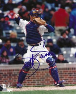 AUTOGRAPHED SCOTT SERVAIS 8x10 Chicago Cubs Photo