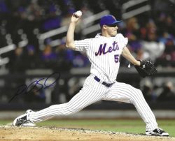 Autographed PAUL SEWALD 8X10 New York Mets photo