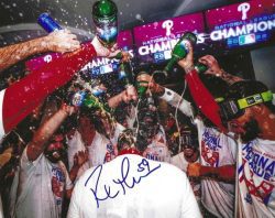 AUTOGRAPHED ROB THOMSON 8X10 Philadelphia Phillies Photo