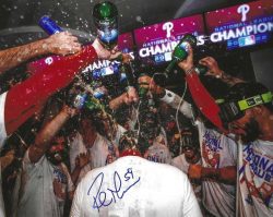 AUTOGRAPHED ROB THOMSON 8X10 Philadelphia Phillies Photo