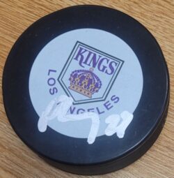 Autographed PHEONIX COPLEY Los Angeles Kings Hockey Puck