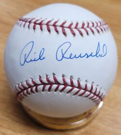 Autographed RICK REUSCHEL Official Major League Baseball