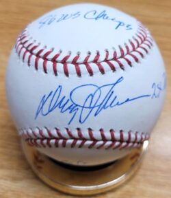 Autographed DAVEY JOHNSON 3 Inscriptions Official Major League Baseball
