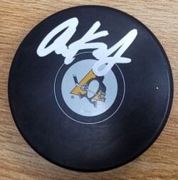 Autographed ANDY CHIODO Pittsburgh Penguins Hockey Puck