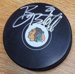 Autographed BRYAN BICKELL Chicago Blackhawks Hockey Puck