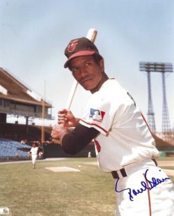 AUTOGRAPHED PAUL BLAIR 8x10 Baltimore Orioles Photo