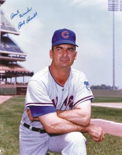 AUTOGRAPHED  BOB BUHL 8X10 Chicago Cubs photo