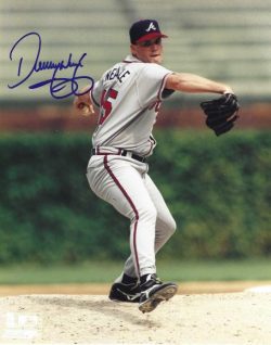 AUTOGRAPHED DENNY NEAGLE 8x10 Atlanta Braves Photo